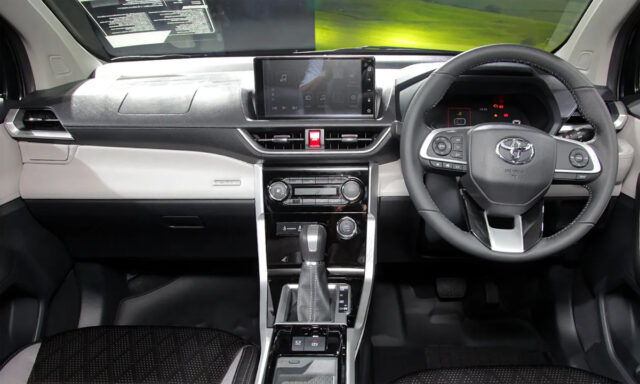 Nội thất xe Toyota Veloz 2022 có nhiều điểm mới.