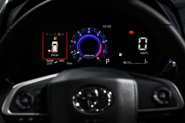 Toyota Veloz 2022 có màn hình đa thông tin 7 inch.